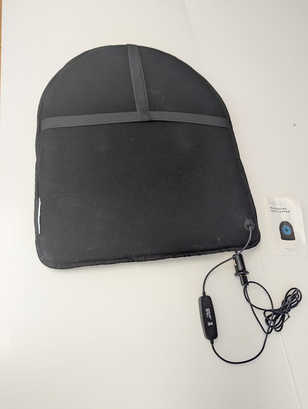 Homedics Massage chair cushion for USB home or auto vibration and heated gallery