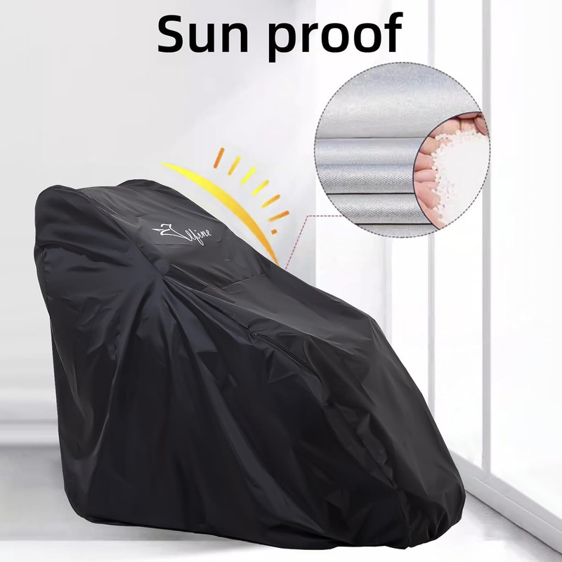 Massage Chair Cover Protector, Zero Gravity Chair Covers, Full Body Shiatsu S... gallery