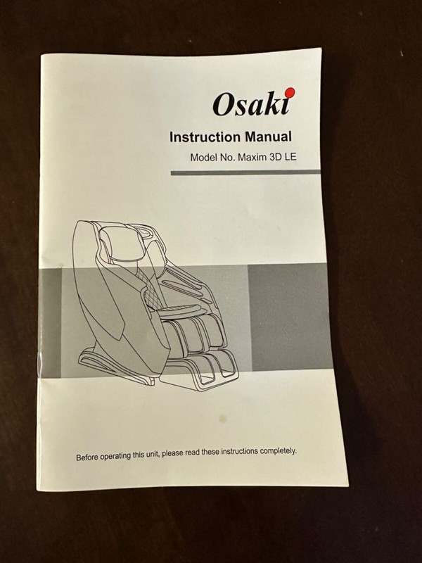 Osaki 3d massage chair zero gravity gallery
