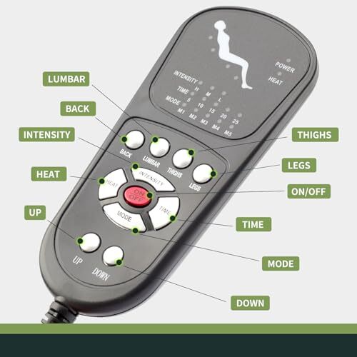 Replacement Massage Function Remote Handset Controller for Recliner Lift 3 Pin gallery