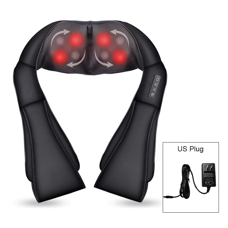 Shiatsu Neck and Shoulder Massager with Heat Deep Tissue Back Pain Relief gallery