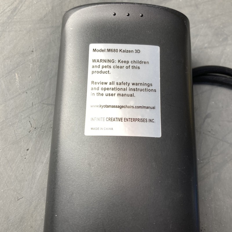Kyota M680 Remote Only For Kaizen 3D/4D Electric Zero Gravity Massage Chair gallery