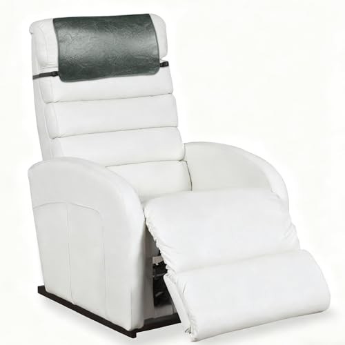 Faux Leather Non Slip Headrest Cover for Recliner Chair, Sofa & Dark Gray gallery