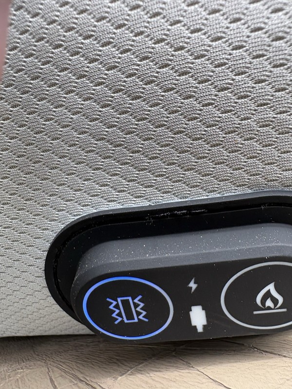 Ergonomic Massage Chair Cushion, rechargeable with heat and vibration gallery