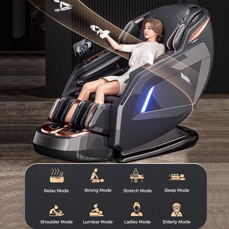 WANKO Bliss Extra Long SL-Track Zero Gravity Full Body Recliner Massage Chair gallery