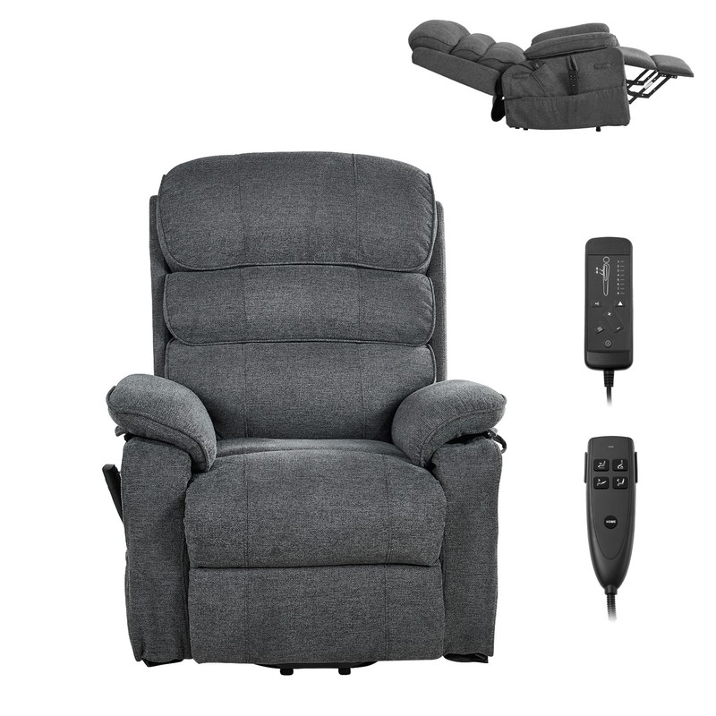 Uimoso Power Lift Recliner Chair with Massage and Heating Functions for Seniors