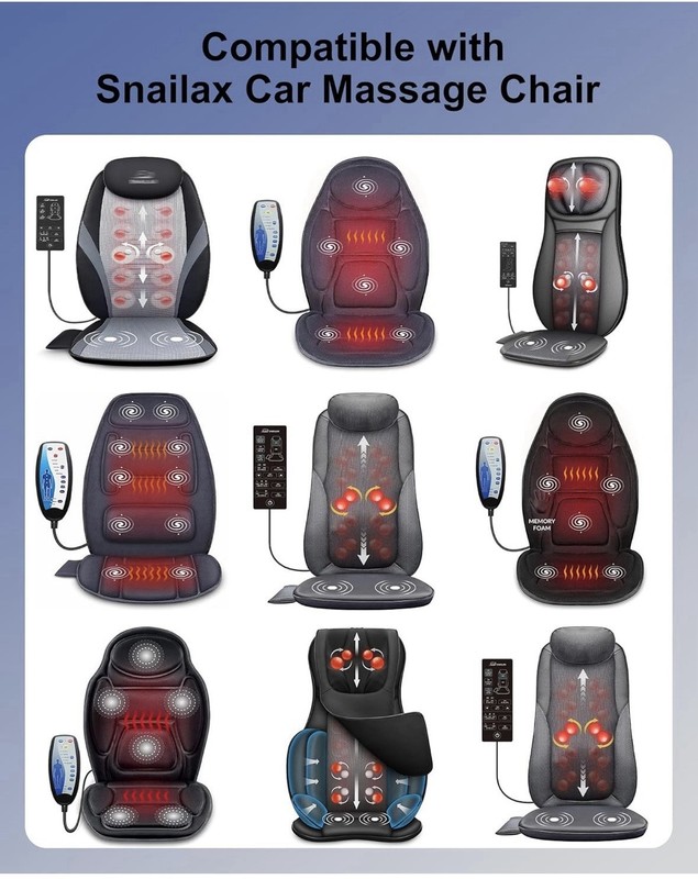 Replacement Car Adapter For All Snailax Car Massage Chair, New In Sealed Box gallery