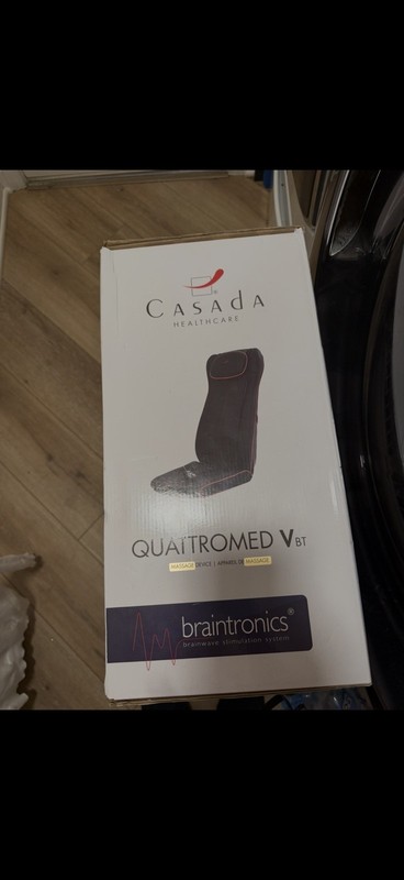 Quattrromed V BT massage chair / massage seat cushion - Used Twice