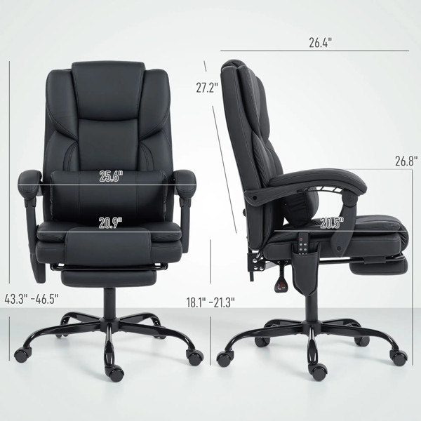 Zero Gravity Weightless Spa Cloud Office Chair w/ Massage Ultimate Comfort gamer gallery