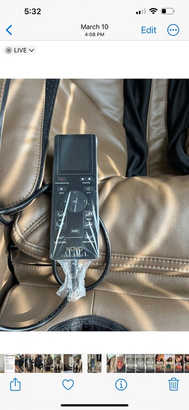 human touch Novo permium zero gravity massage chair gallery