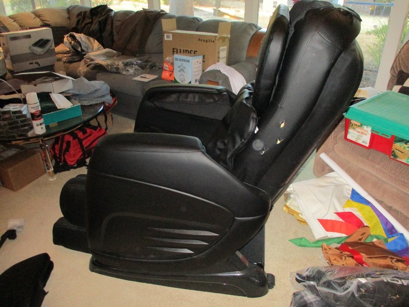BRAND NEW-BLACK-SLABWAY-SLAB-1-Massage Chair- NEVER ASSEMBLED-NEVER USED-PERFECT gallery