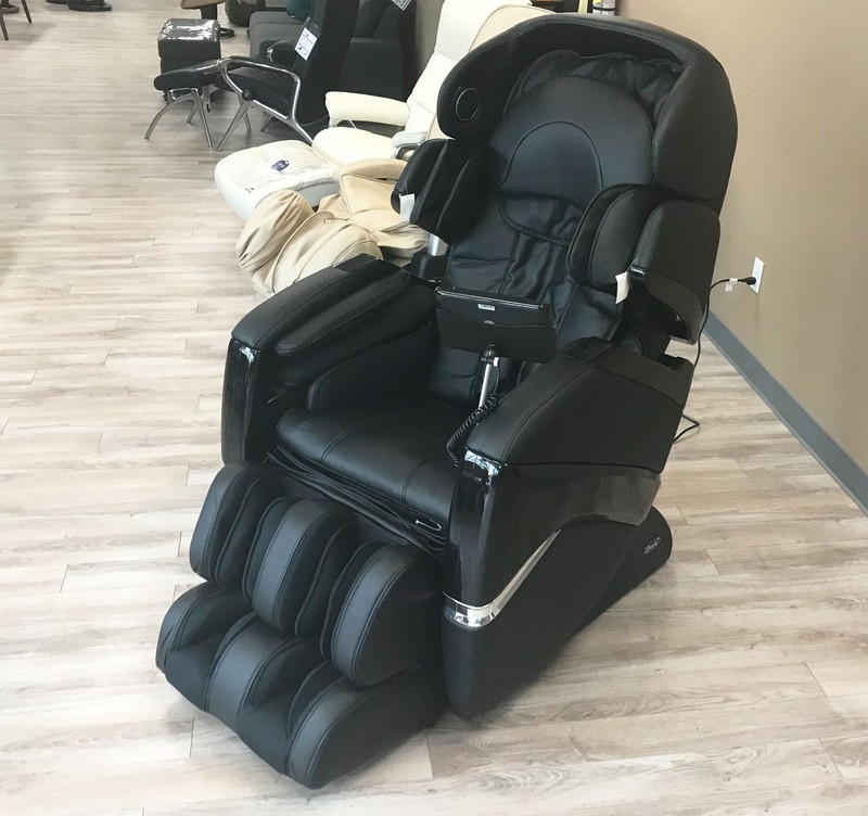 Open Box Black Osaki Pro Cyber Zero Gravity Massage Chair Recliner + Warranty gallery