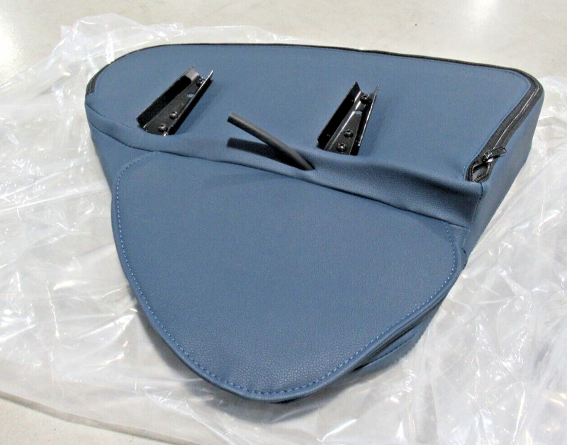 Real Relax Massage Chair Head/Back Rest Pair Blue For MM350, SS01 *NEW* gallery