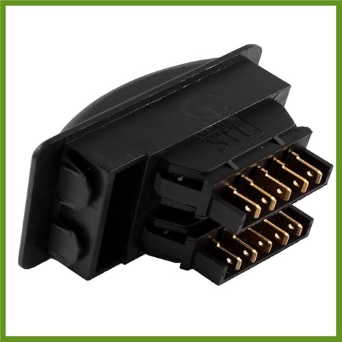 Universal 10 Pin Dual Rows Electric Power Window Master Switch DC 12V for Car gallery