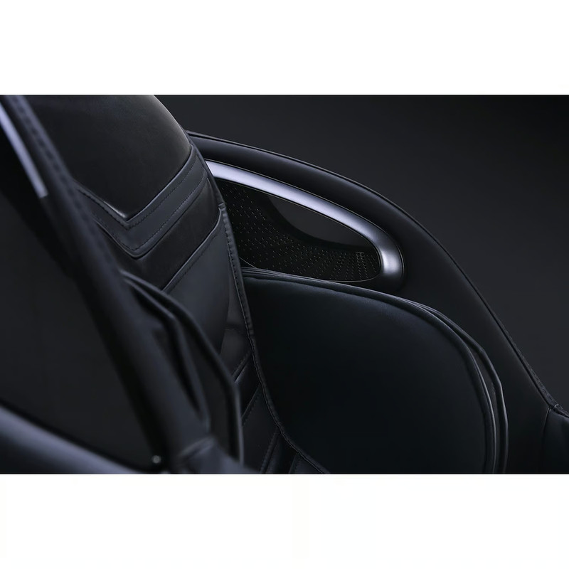 Brookstone BK 650 Reclining Massage Chair (Black/Black) gallery