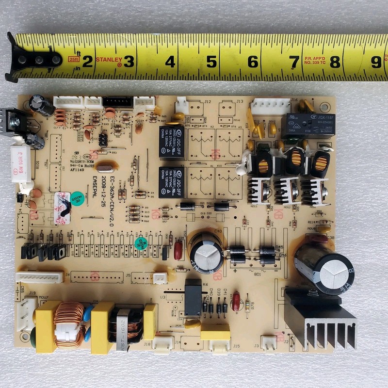 Cozzia Massage Chair Lower Control Board PCB MCB EC-362A/CEN/V2.0 AF1149 EC-362B