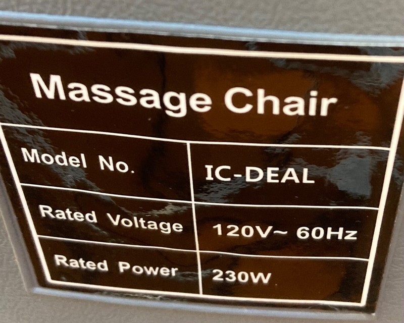 Ideal ic-smart full body massage chair zero gravity shiatsu perfect brown gallery
