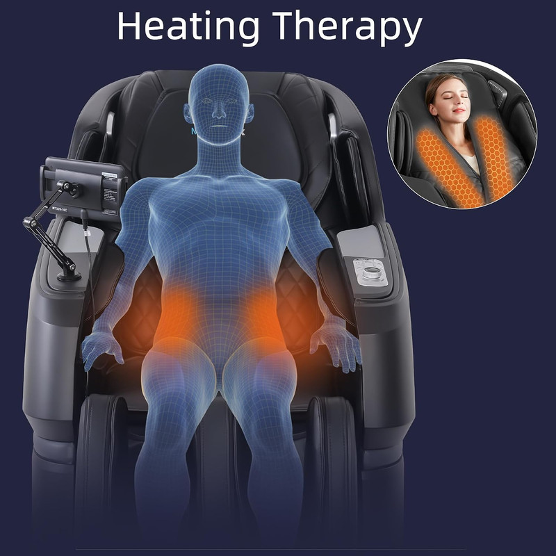 MT339 4D Full Body Massage Chair - Zero Gravity, AI Control, Heat & Stretch gallery