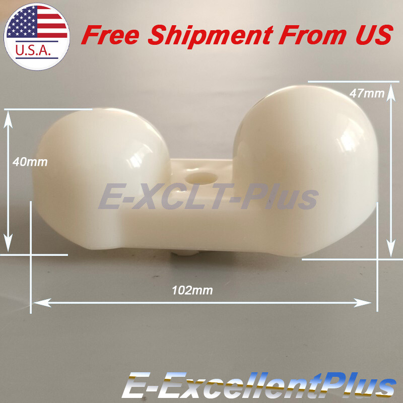 2PCSReplacement Backrest Shoulder Massage Head AMK Massage Chair Assy 102mm USA