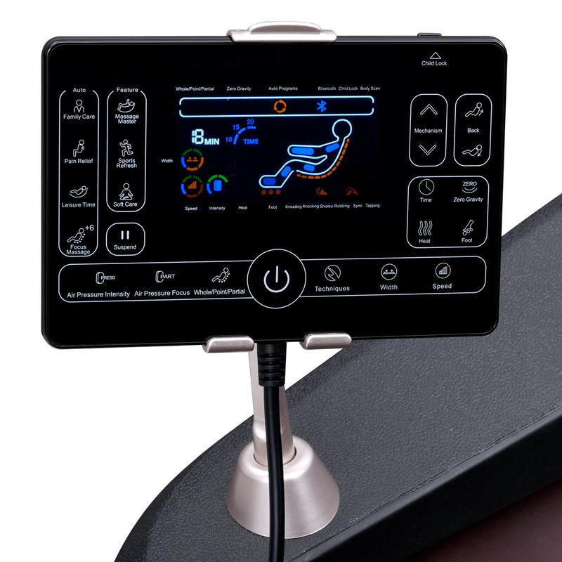 Full Body Massage Chair Zero Gravity 3D Shiatsu Recliner Sl-Track Heat, AI Voice gallery