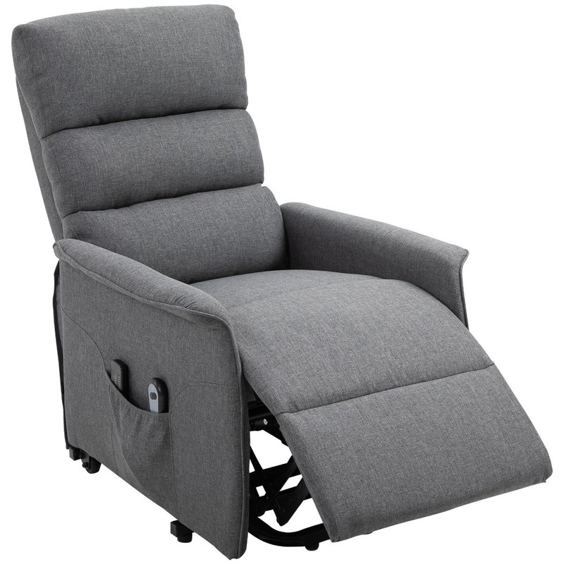 Electric Power Lift Recliner Chair for Elderly Living Room Fabric Upholstery gallery