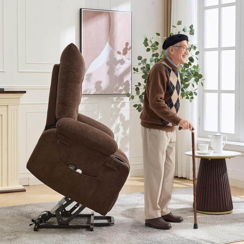 Power Lift Recliner Chair for Elderly - Electric Massage & Heat Recliner with 45 gallery