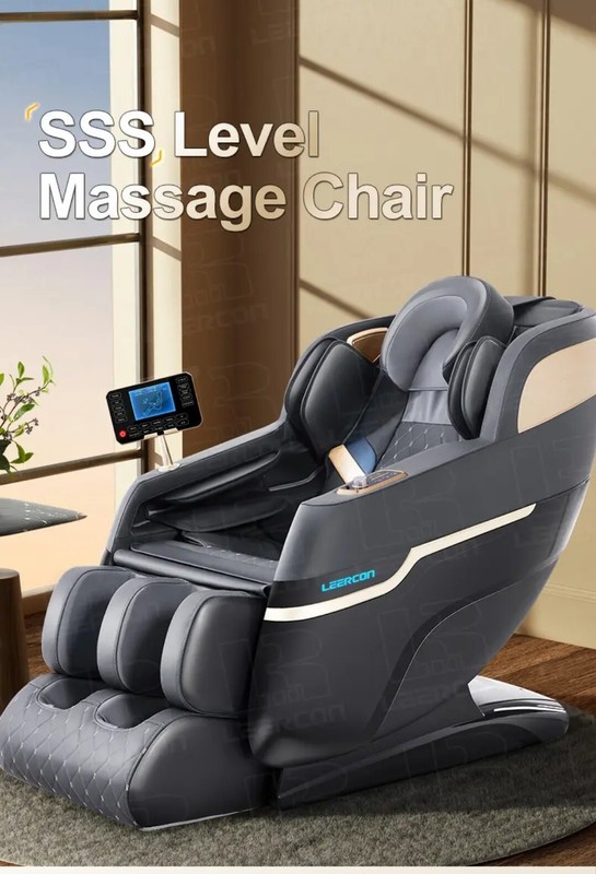Luxury Full Body 4D Zero Gravity Massage Chair Heating Head Foot 180° Bluetooth gallery