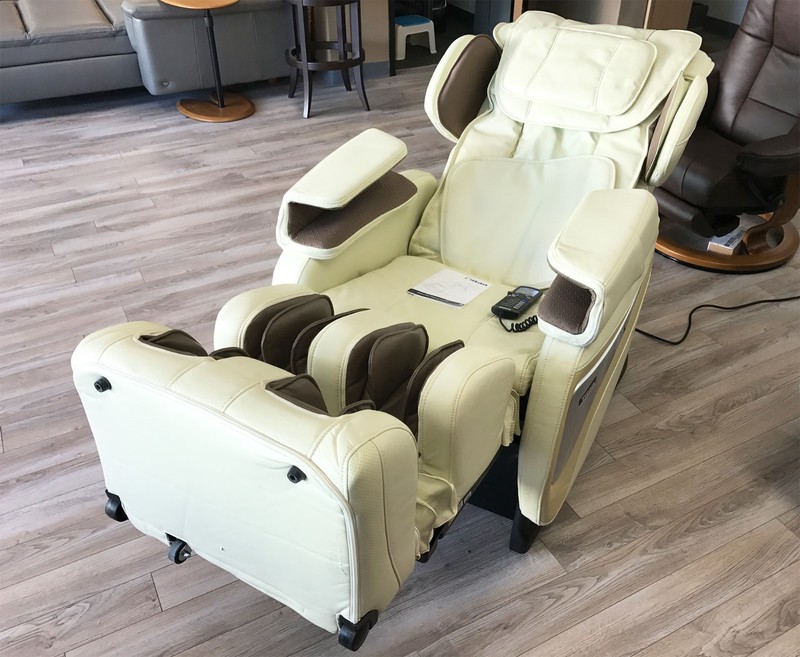 Osaki Titan TI-8700 Massage Chair Recliner Lumbar Heat and Foot Rollers - Black gallery
