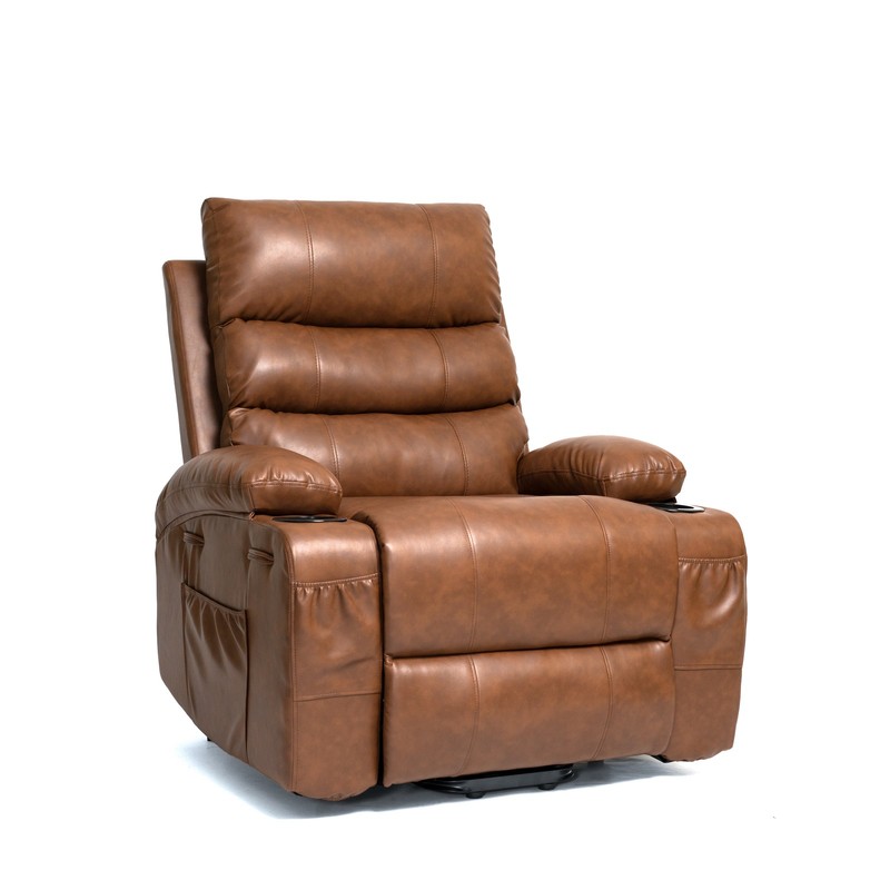 Electric Power Lift Recliner Chair Sofa w/Massage and Heat for Elderly Control gallery