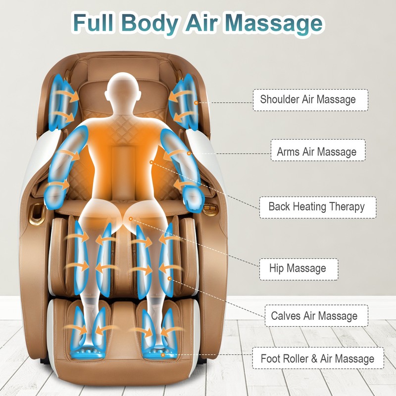 Giantex Full Body Zero Gravity Massage Chair Recliner w/ SL Track Heat gallery