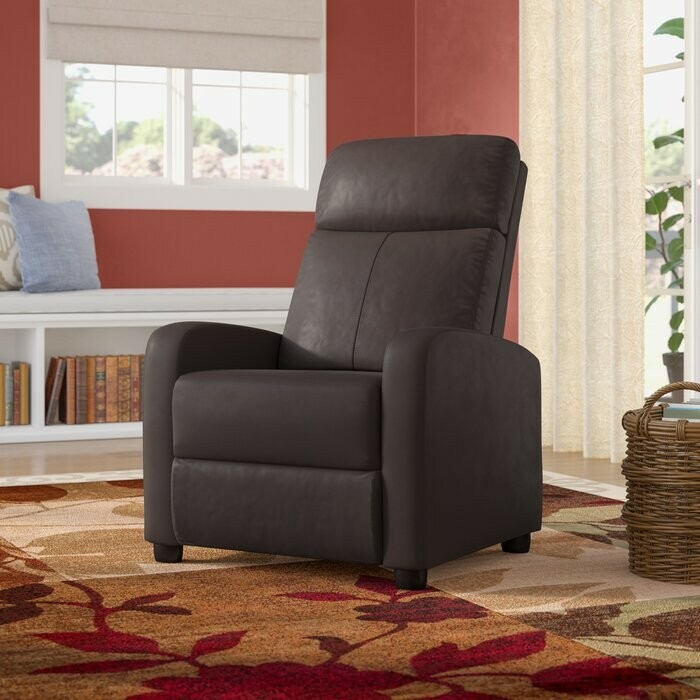  Massage Manual Recliner, Single Sofa Available in Brown, Black and Gray NEW gallery