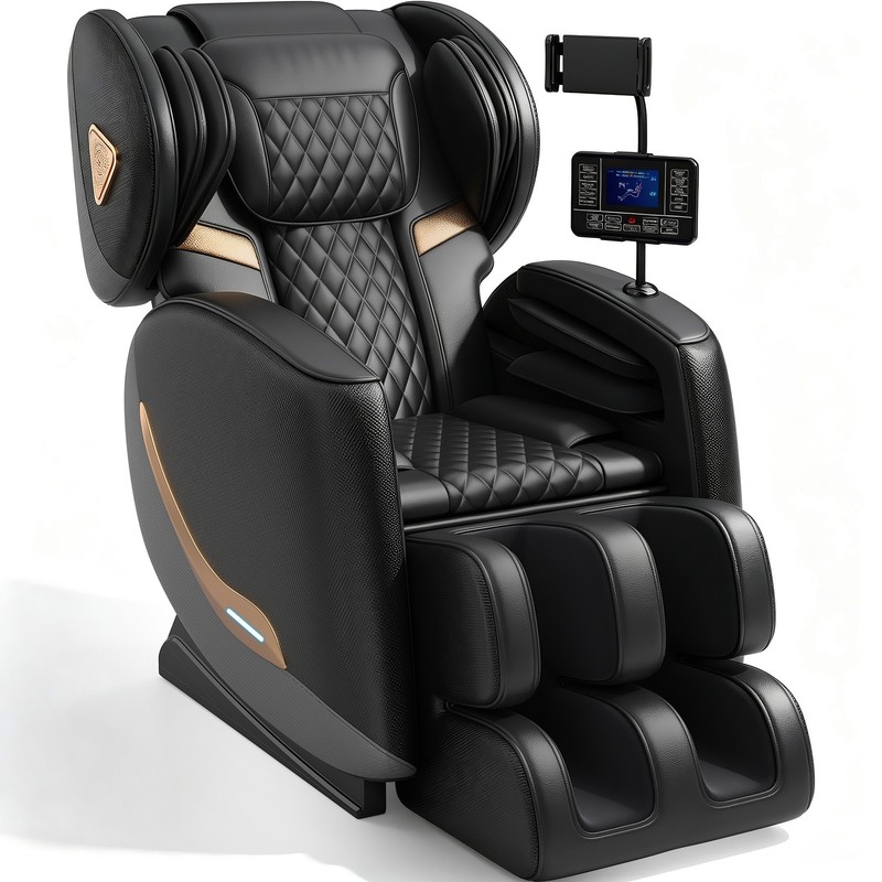 Massage Chair Full Body and Recliner, Zero Gravity Massage Chair Black gallery
