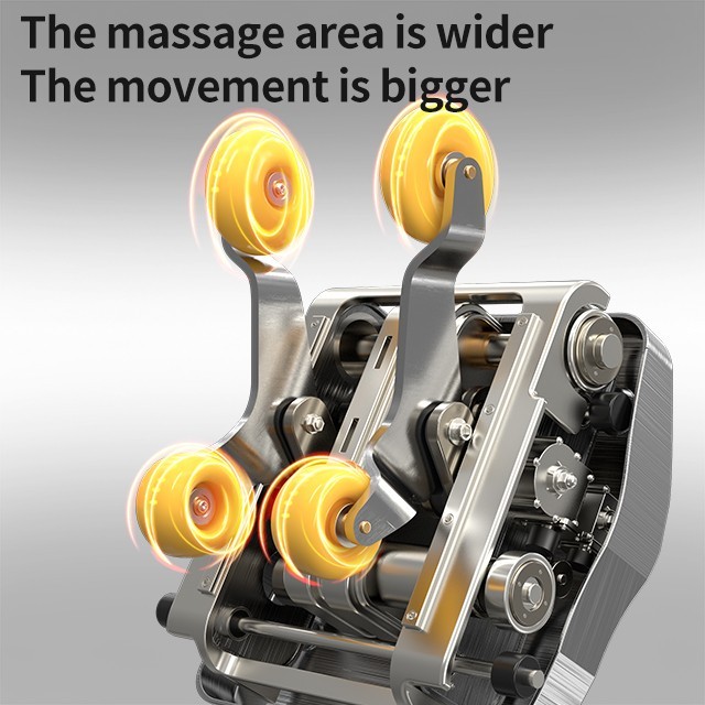 Duke II Pro 4D 10 Modes Full Body Airbags Zero Gravity SL-Track AI Massage Chair gallery