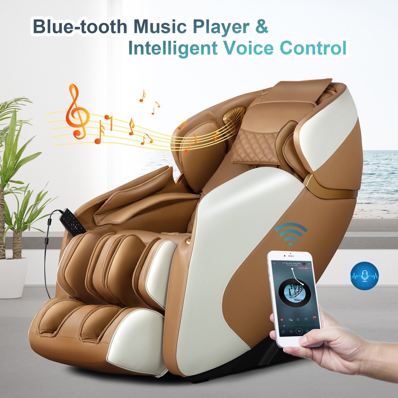 Giantex Full Body Zero Gravity Massage Chair Recliner w/ SL Track Heat gallery