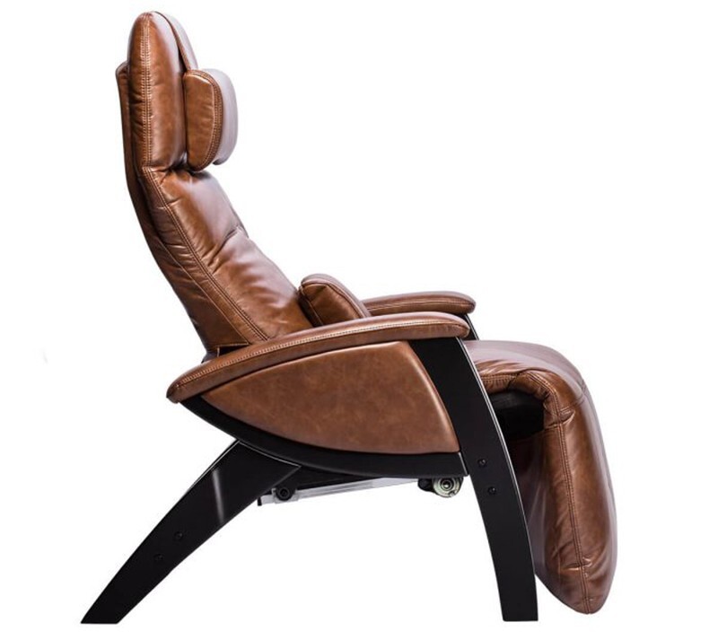 Cognac Svago ZGR Plus Power Zero Anti Gravity Recliner Chair (SV395) OB gallery