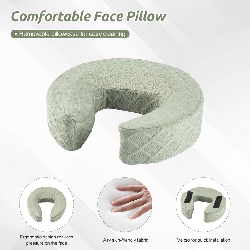 Multi-Functional Massage Headrest with Foldable Design - Lightweight & Portable gallery