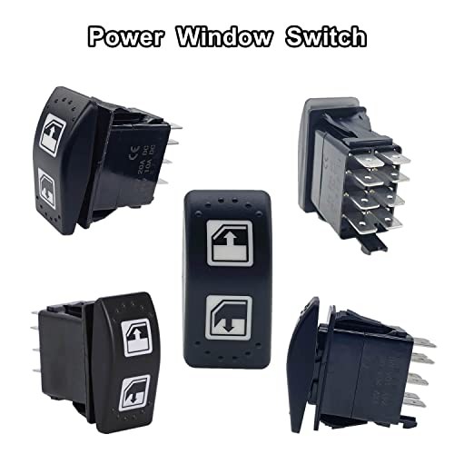 Doors Window Switch for Can Am Defender 705800048,Left Hand Driver Side Fits gallery