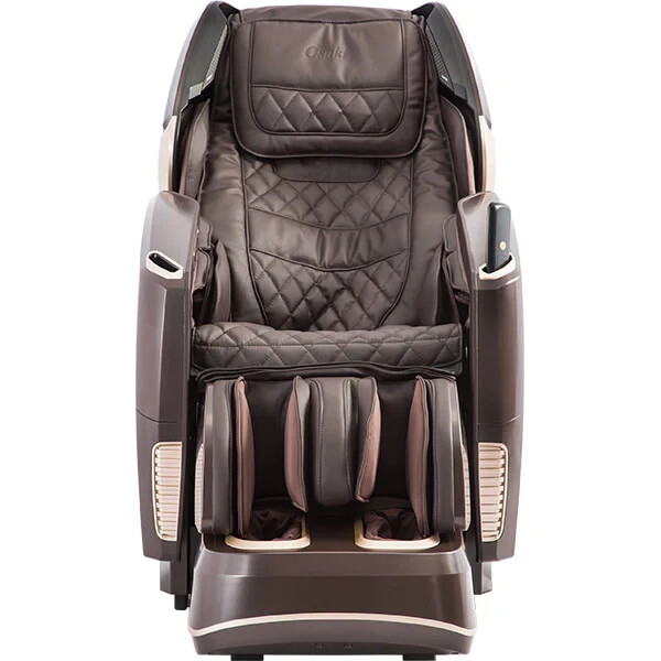 Osaki OS Pro 4D Maestro SL-Track Heated Massage Chair - Brown, Open Box gallery