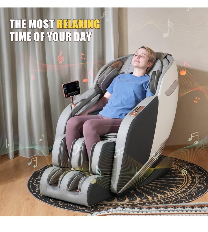 Relaxing Grey Massage Chair | MU412