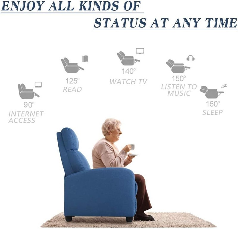 Recliner Chair for Living Room Home Theater Seating Winback Single Sofa gallery
