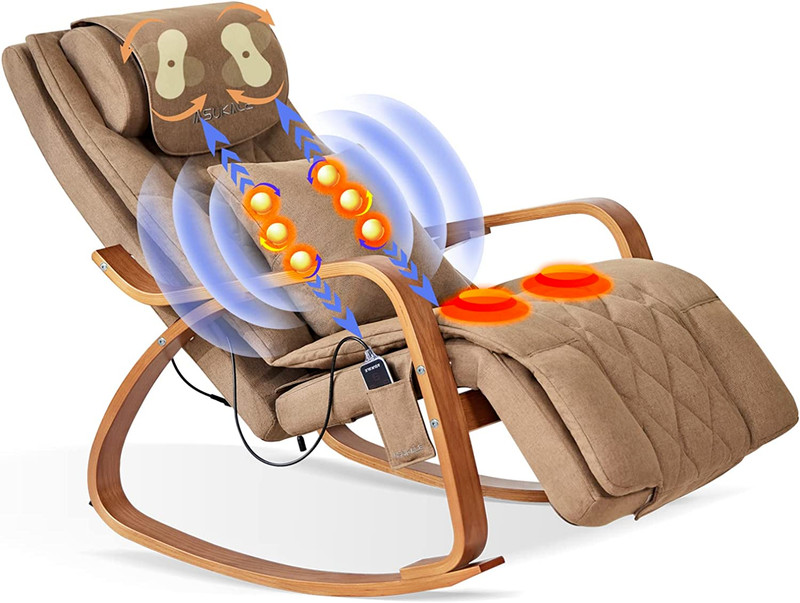 Rocking Chair with Massage Function, Reclining Function, Electric Relaxing Chair gallery
