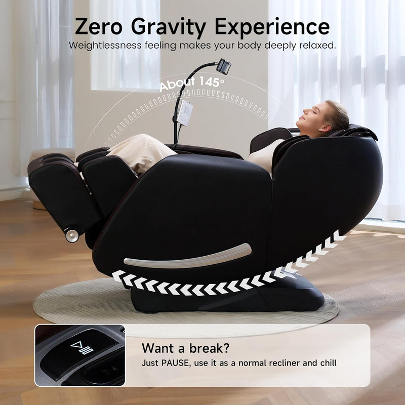 Massage Chair Full Body with Unique Phone Controller,Heart and Blood Measurement gallery