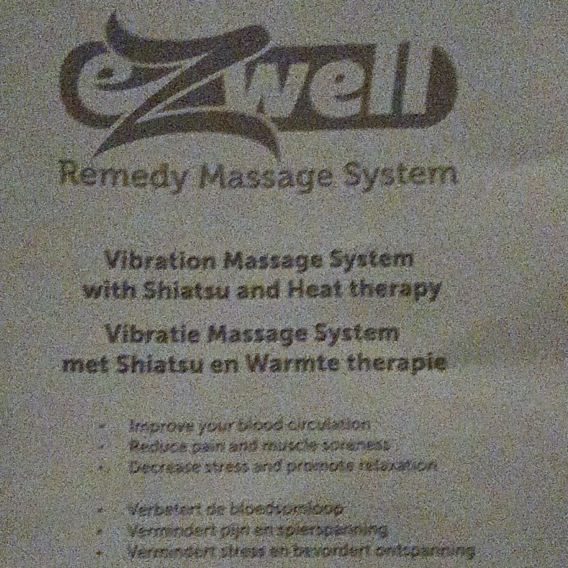 Ez-well SM-602 Neck & Back Massage Mat w/ Remote & Heat gallery