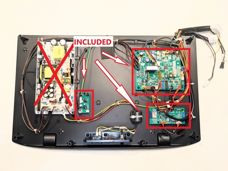 Cozzia CZ-710V QI SE Massage chair Main PCB & PCB Tray Boards Set NO POWER PCB gallery