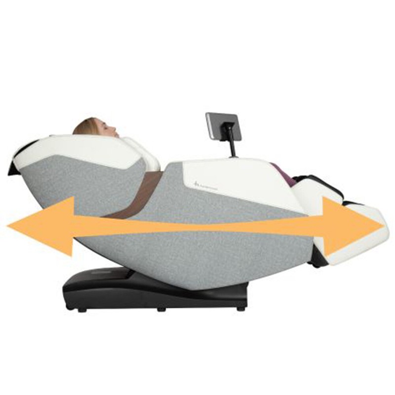 Human Touch WholeBody Rove Massage Chair Recliner with heat stretch Moon Cream gallery