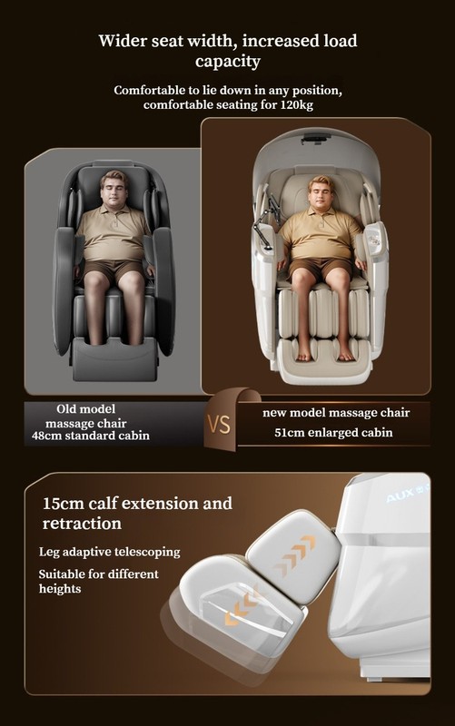 3 Year Warranty Zen MotionX Sonic Wave 8D Flagship Zero Gravity AI Massage Chair gallery