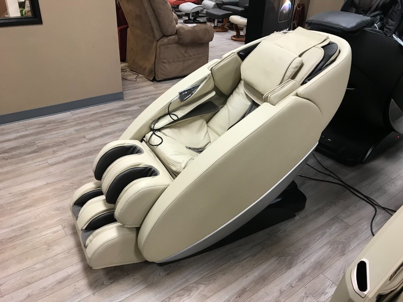 Human Touch Novo XT Full Body Zero Anti Gravity Massage Chair Recliner in Cream gallery