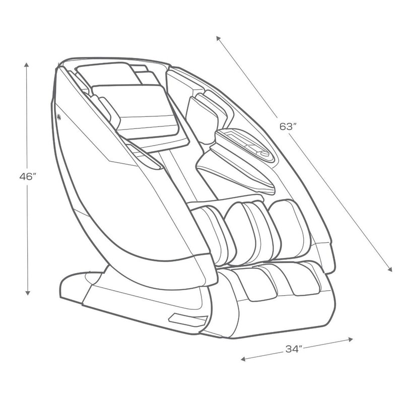 Cream Human Touch Super Novo 2.0 Zero Gravity 4D S & L Massage Chair Recliner gallery