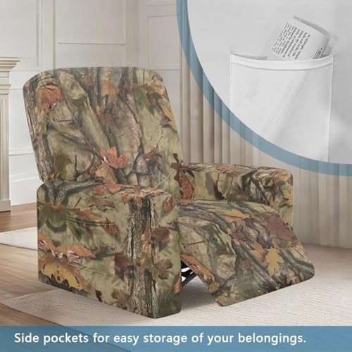 Lazy Boy Recliner Chair Covers That Stay in Place Recliner Covers Camo Branches gallery