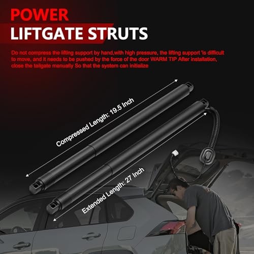 Rear Tailgate Power Lift Support Shock Strut Compatible with Chevy 84306929 gallery